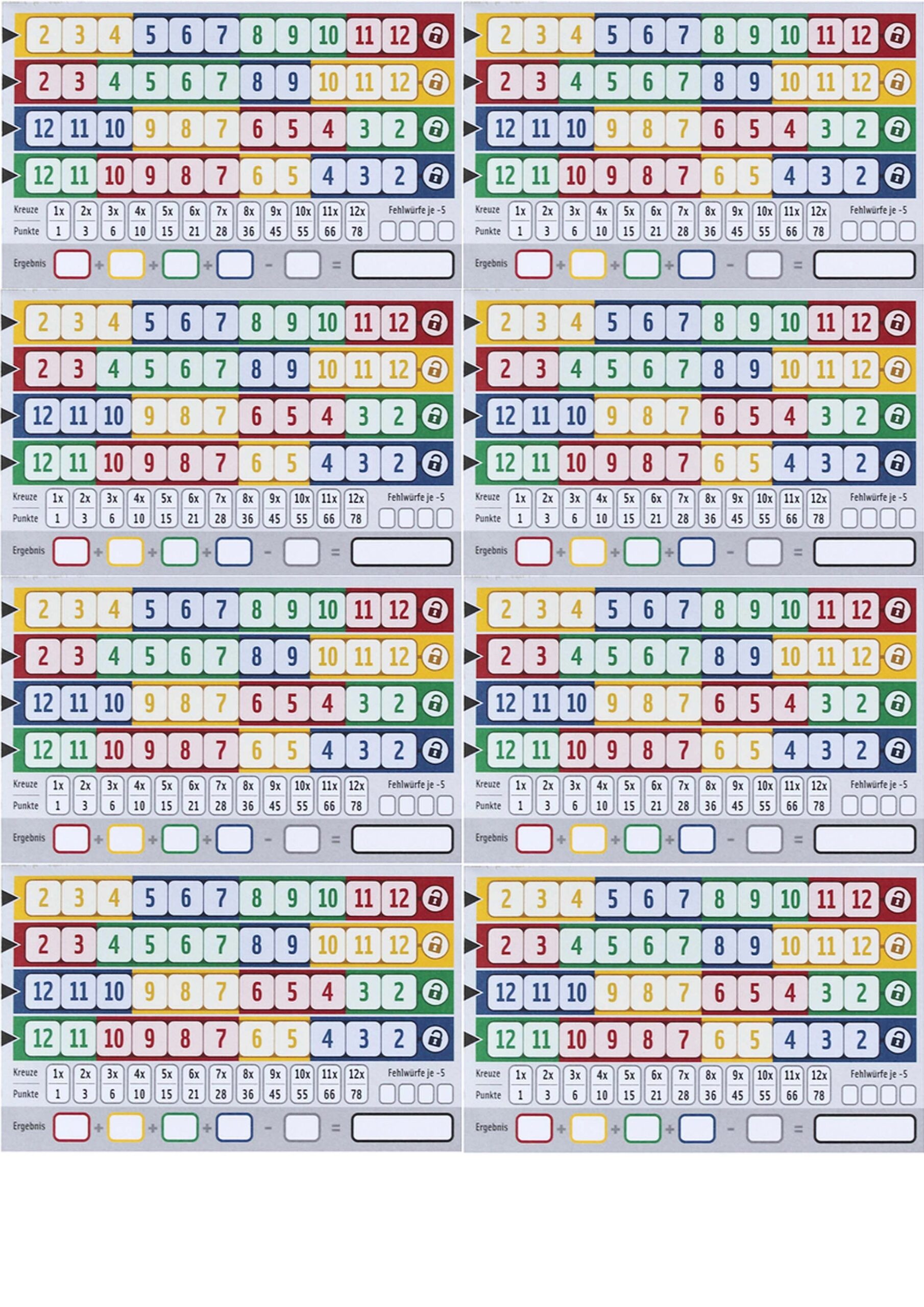 Quixx Score Sheet Printable Google Search