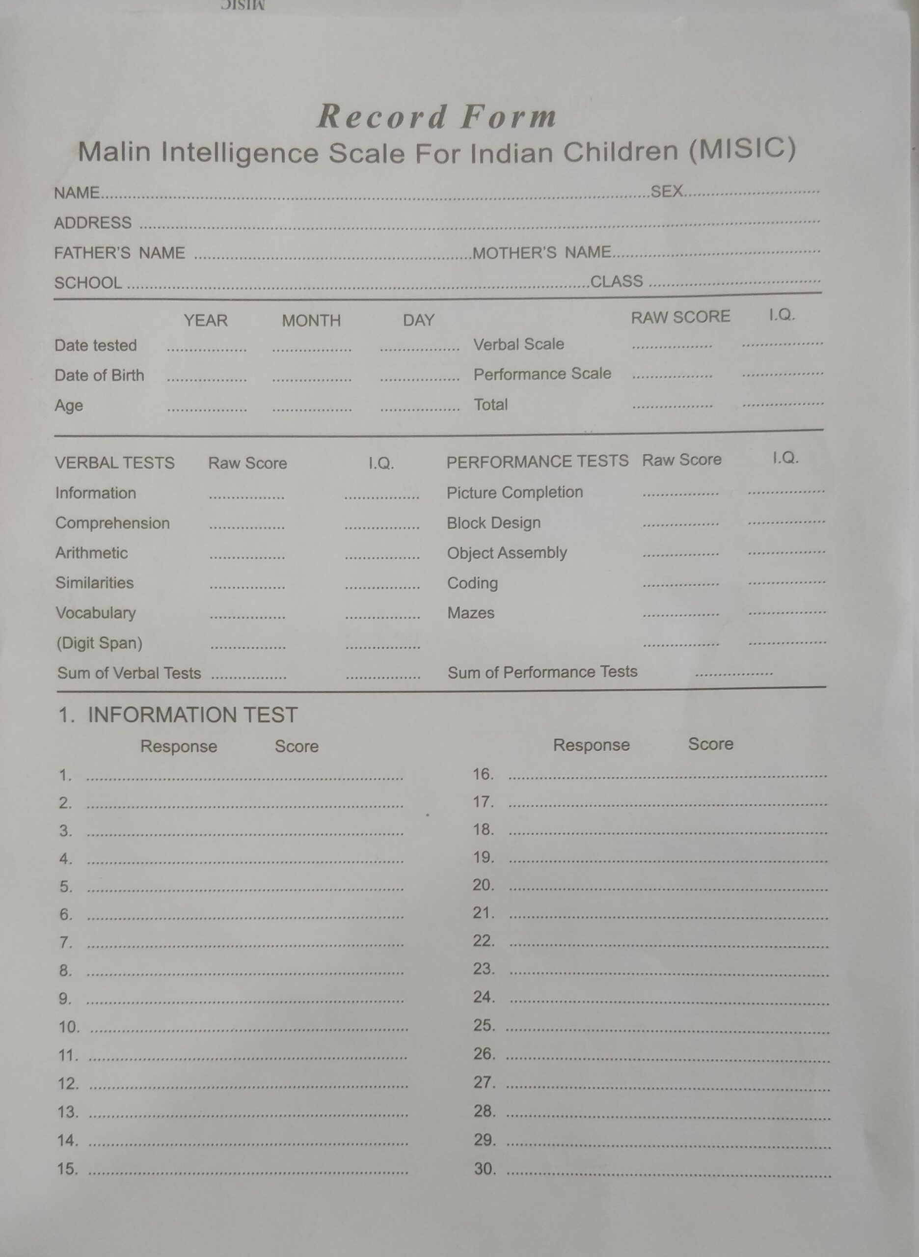 Record Sheet Pg 1 Psychology Notes Teachmint Record Sheet Pg 1 Psychology Notes Teachmint