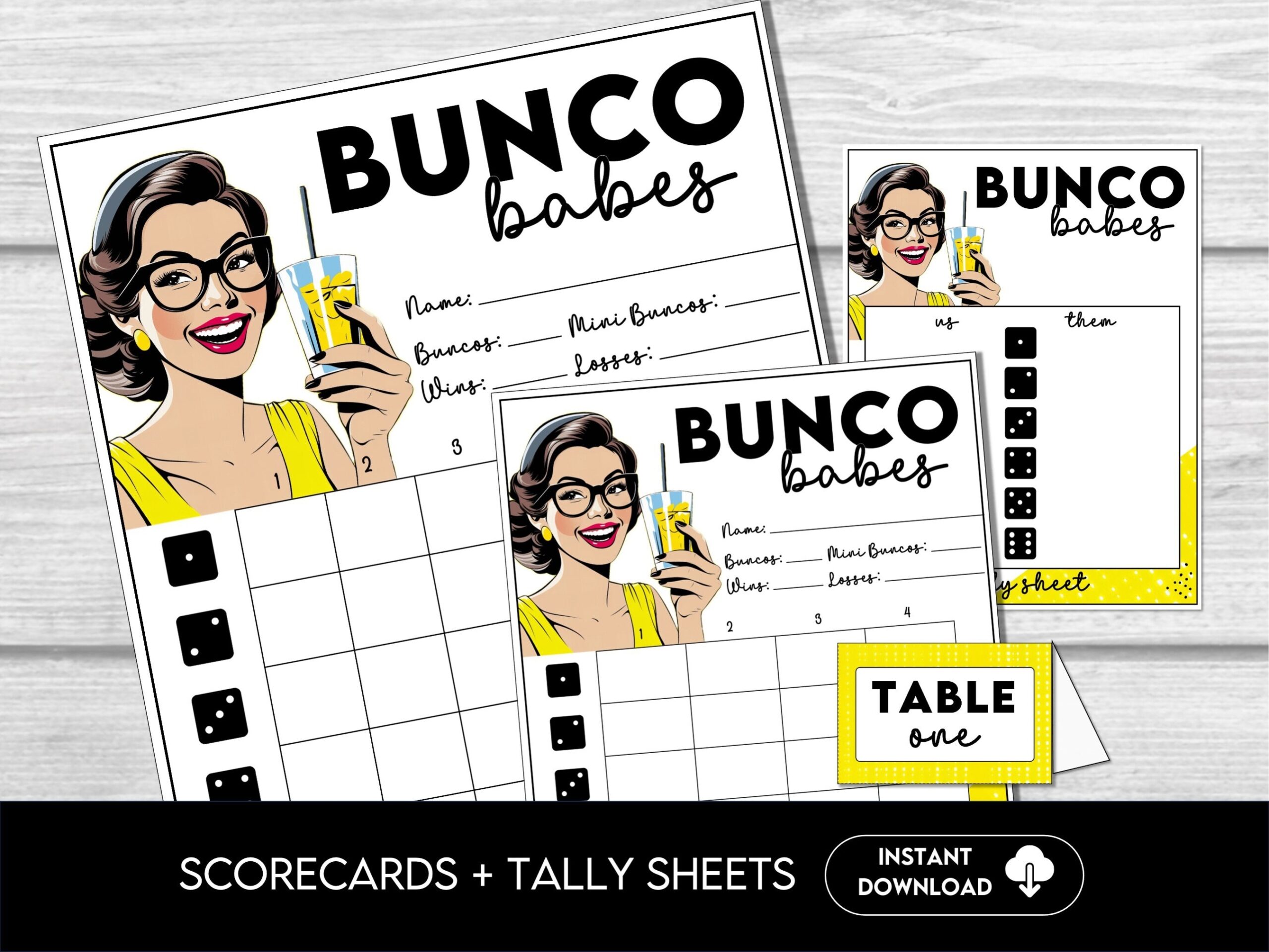 Retro Bunco Babes Score Sheets Bunco Printable Tally Sheets Vintage Bunco Table Markers Funny Bunco Party Ladies Night Etsy Retro Bunco Babes Score Sheets Bunco Printable Tally Sheets Vintage Bunco Table Markers Funny Bunco Party Ladies Night Etsy