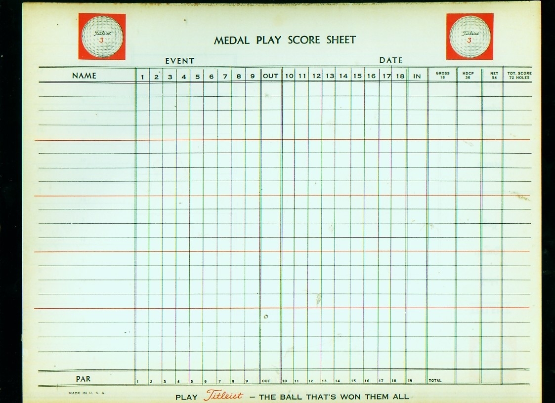 Senior Fitness Test Score Sheet