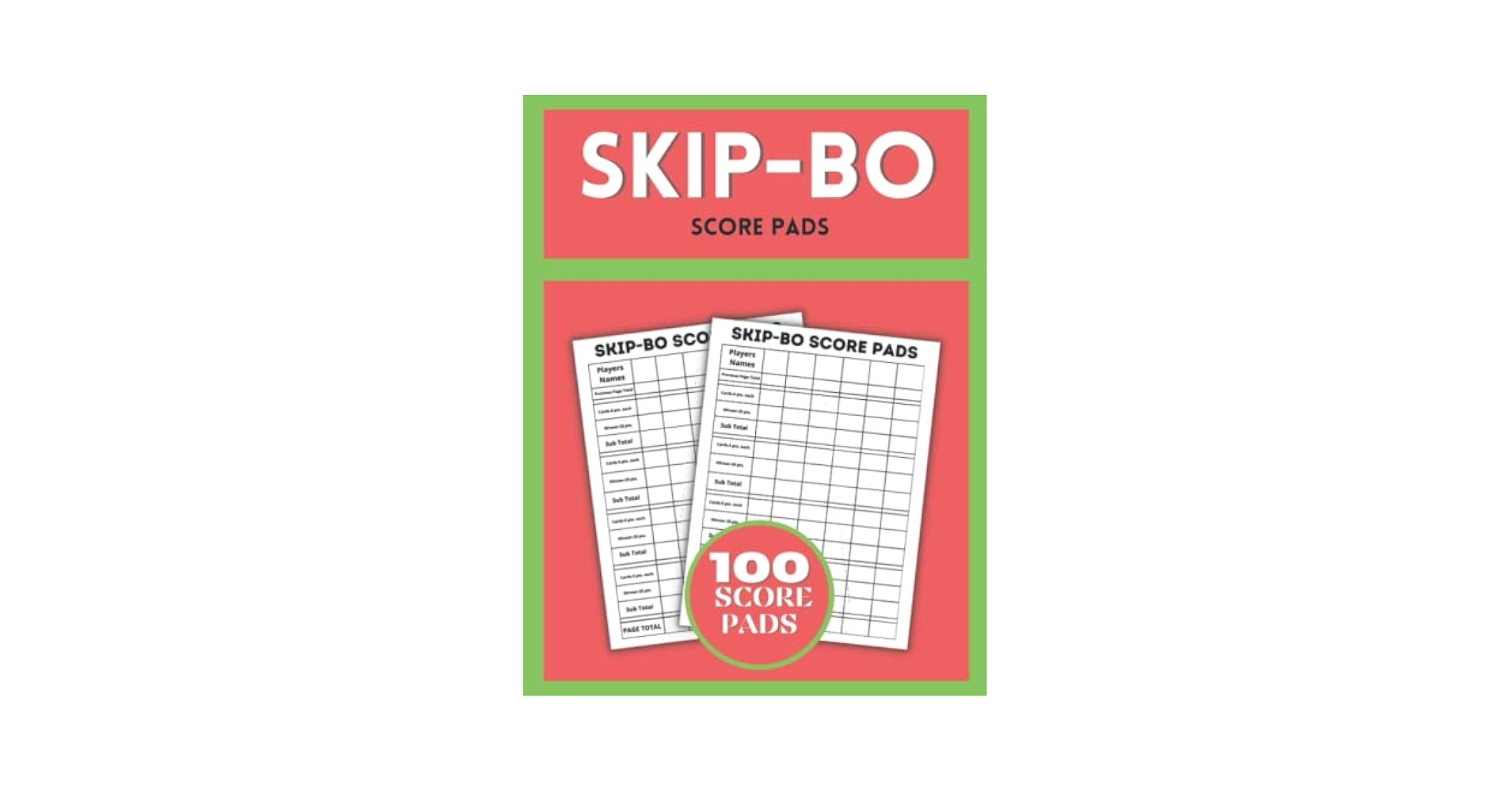 Skip bo Score Pads 200 Score Sheet For Skip Bo Card Game Scorekeeping For Skip Bo Card Game Skip Bo Score Sheets SIMPLE PRESS MS Amazon tr Kitap