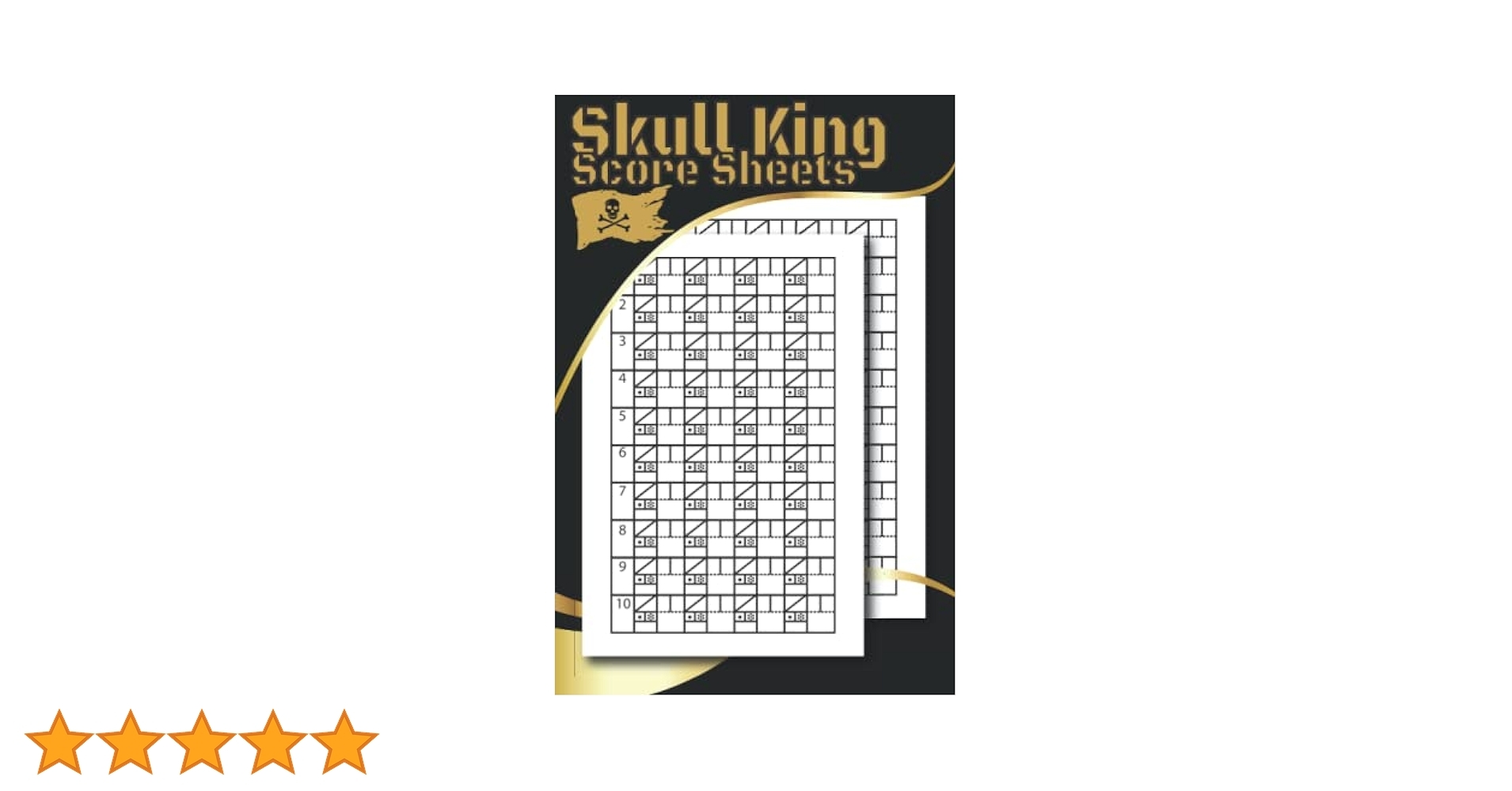 Skull King Score Sheets Large Score Pads For Scorekeeping Skull King Score Cards Skull King Score Pads Press Optical 9798826205556 Amazon Books