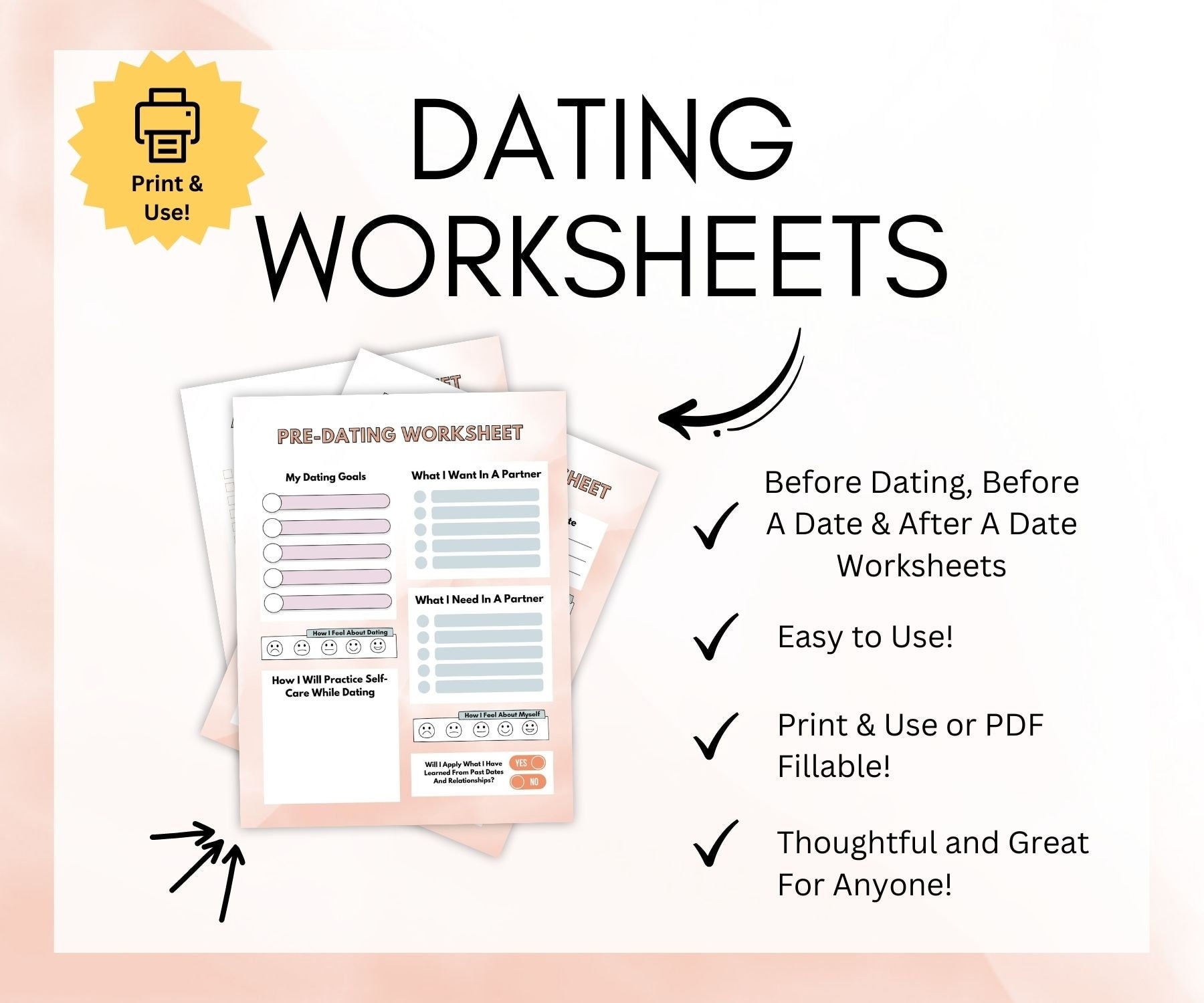 Speed Dating Score Card Etsy