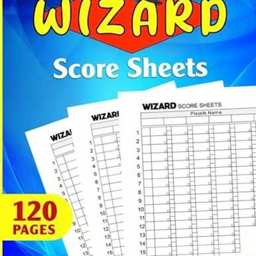 Wizard Score Sheet Printable