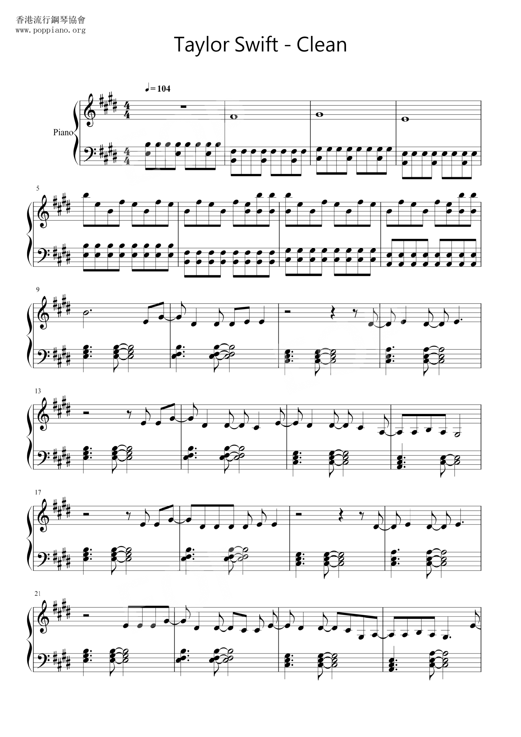 Free Piano Sheet Music Free Scores