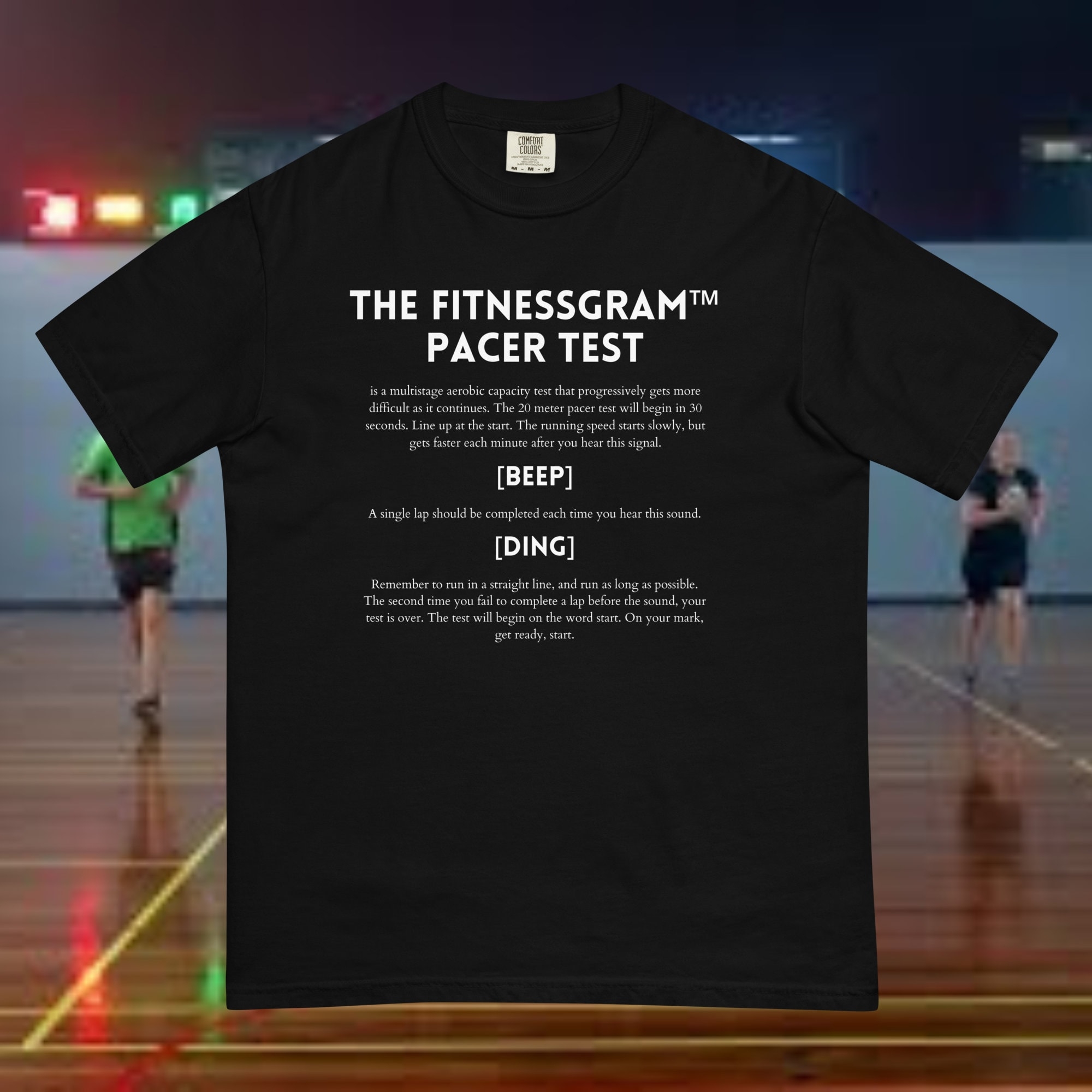 The Fitnessgram Pacer Test Script T shirt Etsy