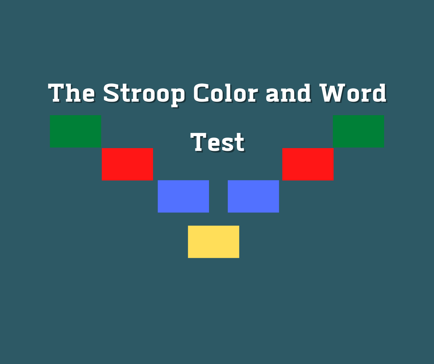 Stroop Test Score Sheet Stroop Test Score Sheet