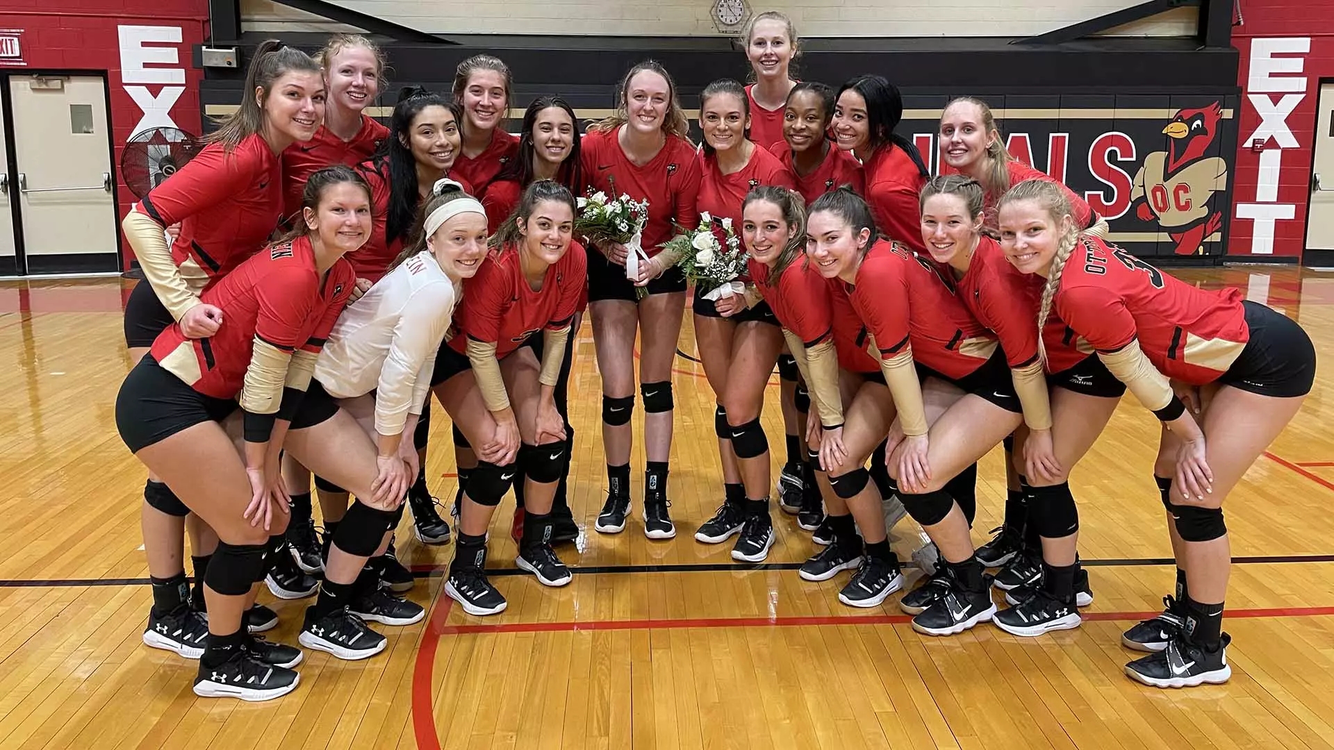 Volleyball Beats Capital And Hiram Earns Bye In OAC Tourney Otterbein University Athletics