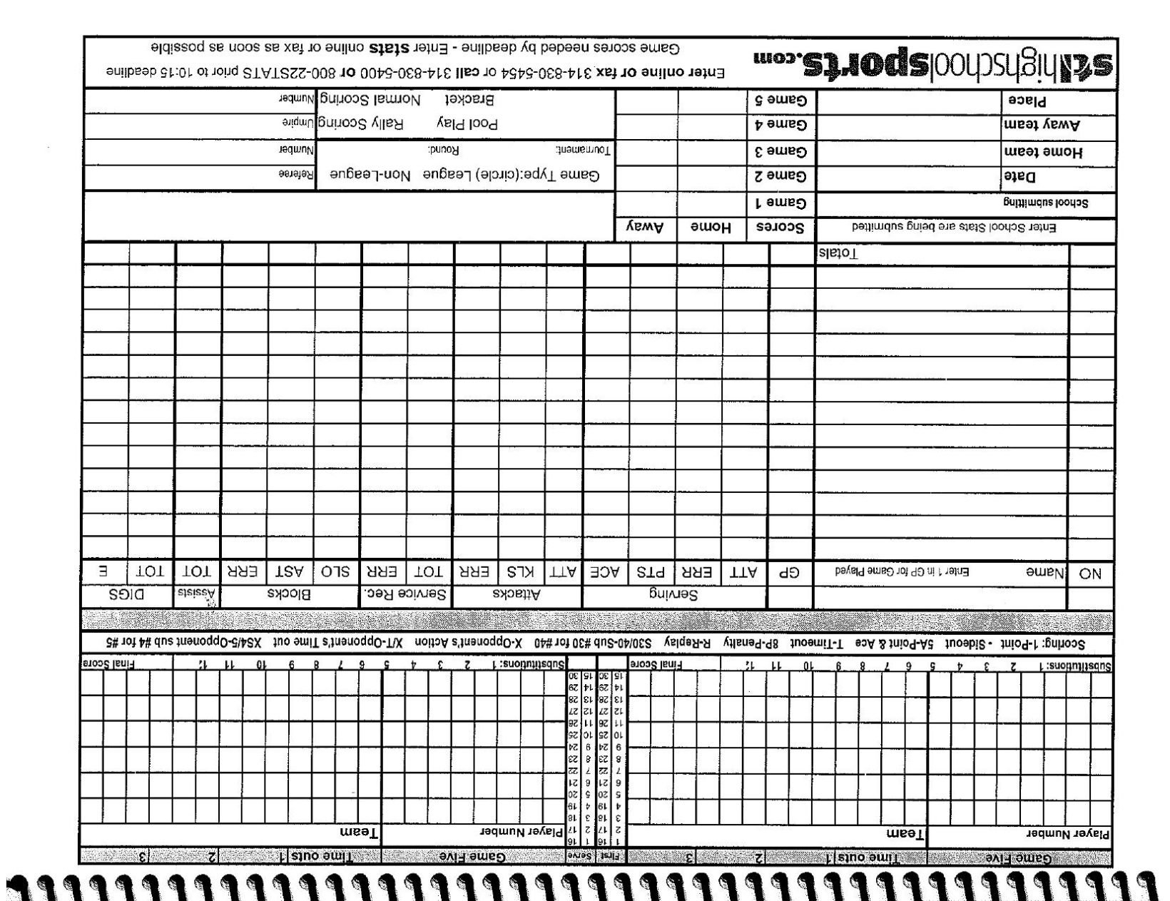 Volleyball Stat Good Sheet Template In Volleyball Stat Good Sheet Template In
