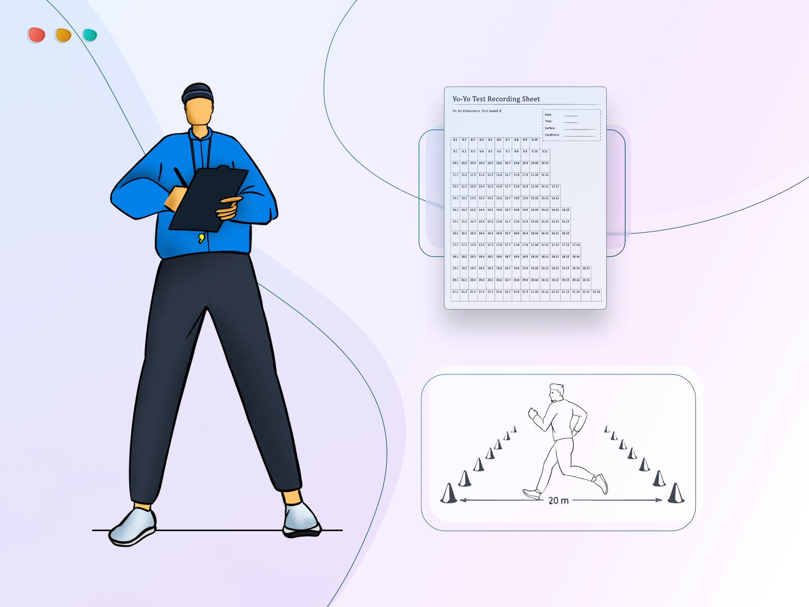 Yo Yo Test App For Player s Endurance By Sudesh Dwivedi On Dribbble